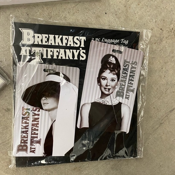 Breakfast at Tiffany's Notebook & Luggage Tag Collection NWT - Picture 2 of 7